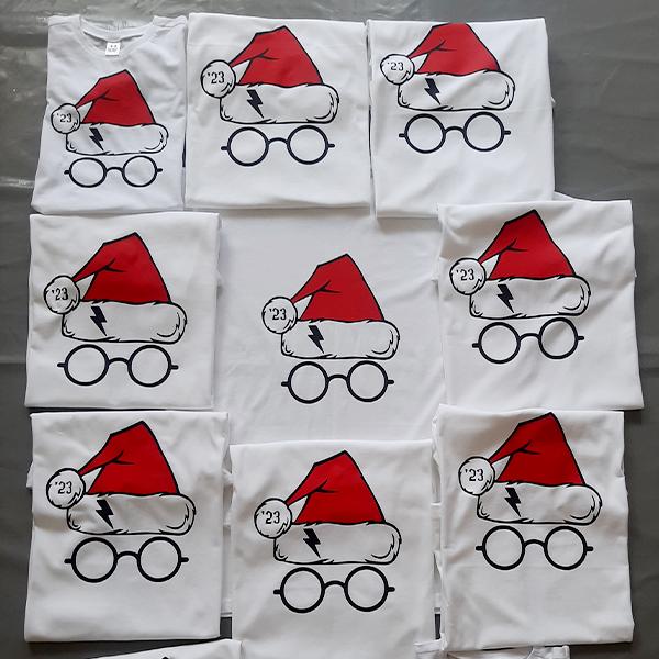 Product: We think its harry porter Christmas tshirts