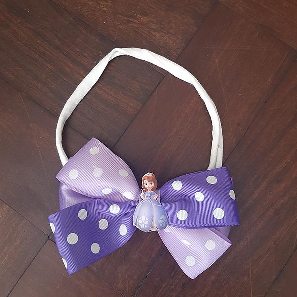 Product: Princess Sofia ribbon outfit with personalised t-shirt and headband