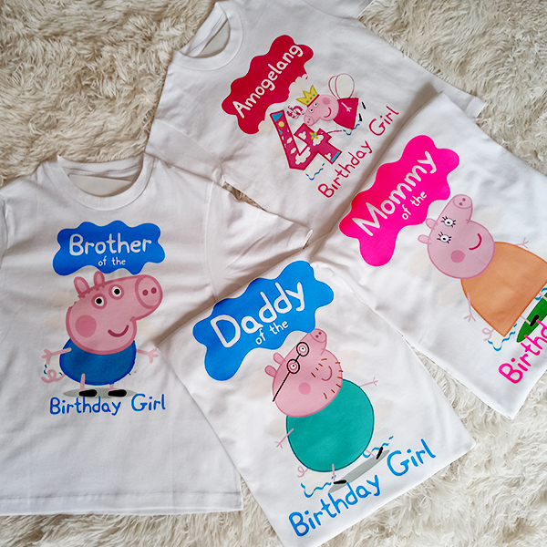 peppa pig family shirts